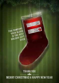 Red Cross: Christmas stocking